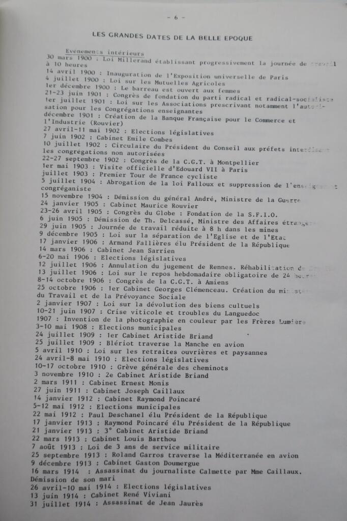 Corrèze à la belle époque 1900-1914