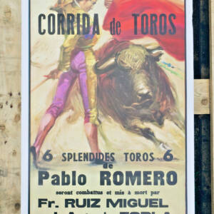 Corrida DAX corrida de Toros & plaza de Toros 2 affiches 1972