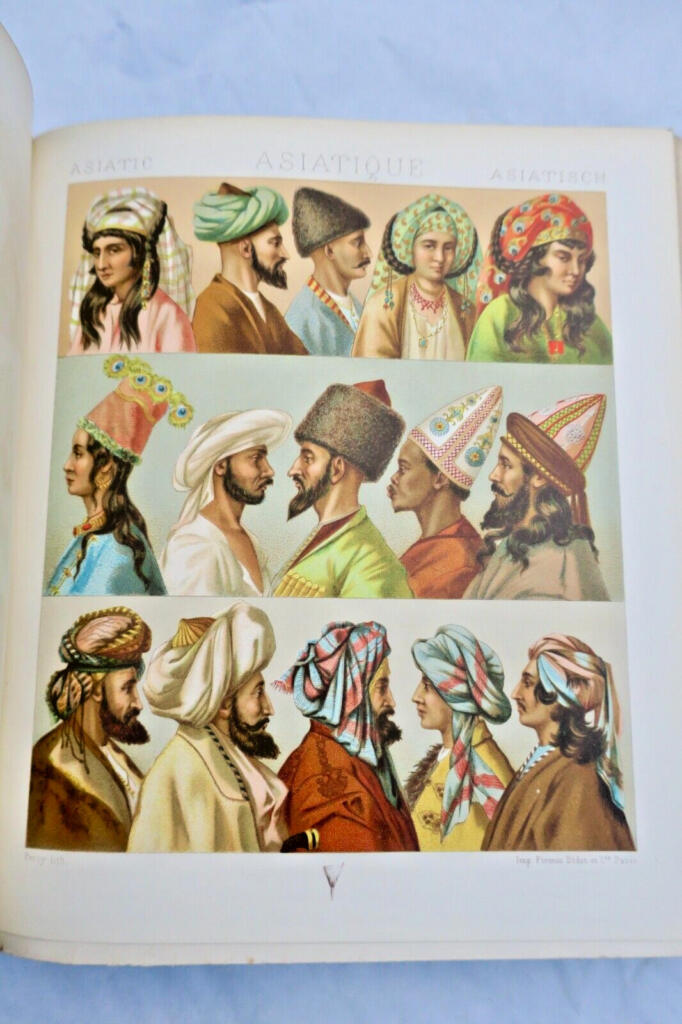 Racinet’s Historic Costume: 1888 Chromolithography Atlas