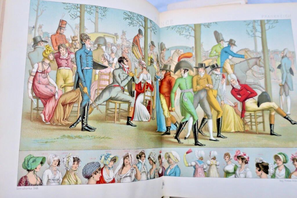 Racinet’s Historic Costume: 1888 Chromolithography Atlas