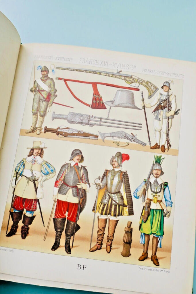 Racinet’s Historic Costume: 1888 Chromolithography Atlas