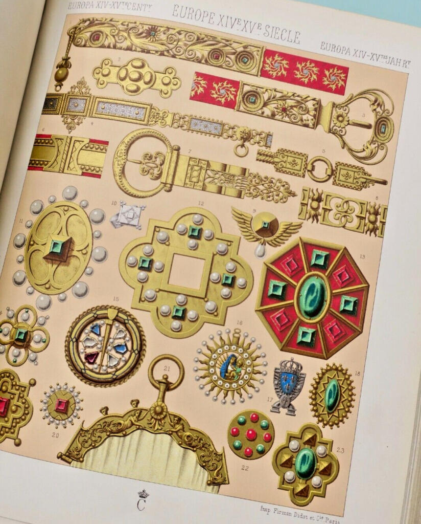 Racinet’s Historic Costume: 1888 Chromolithography Atlas