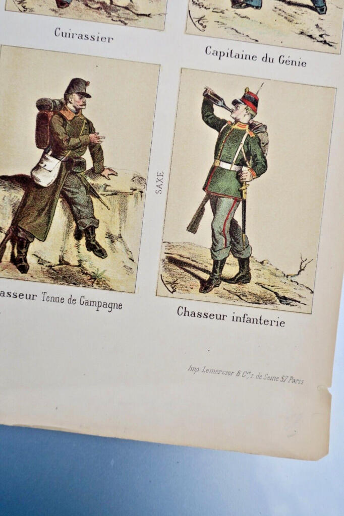 Illustrationen deutscher Armeeuniformen