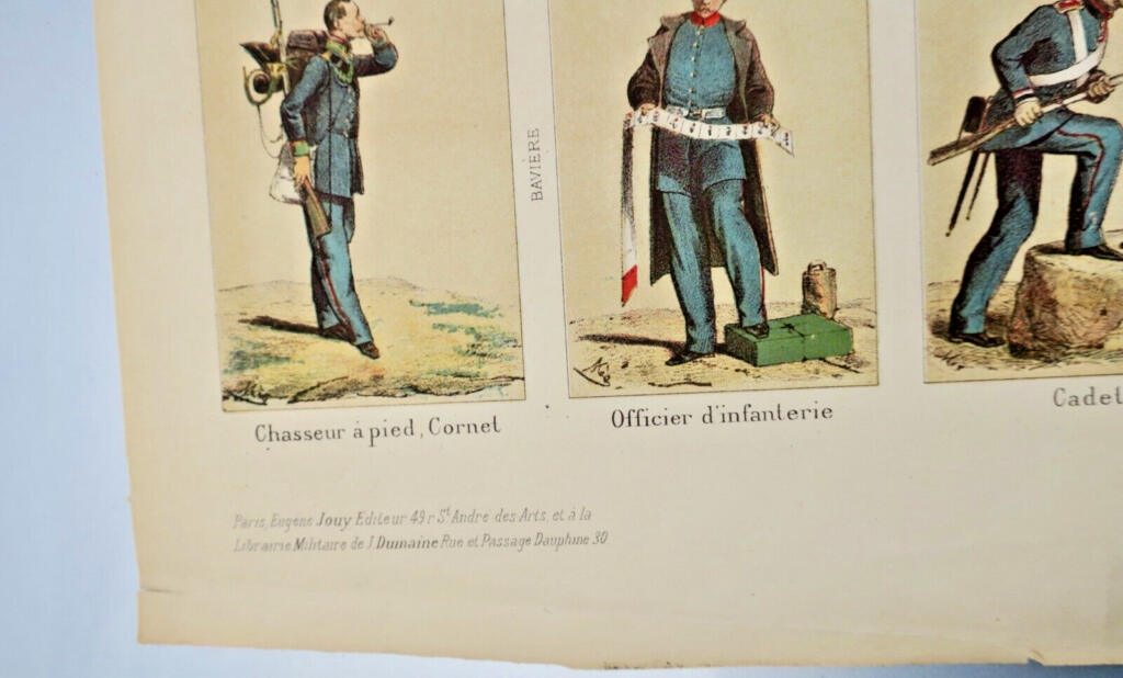 Illustrationen deutscher Armeeuniformen
