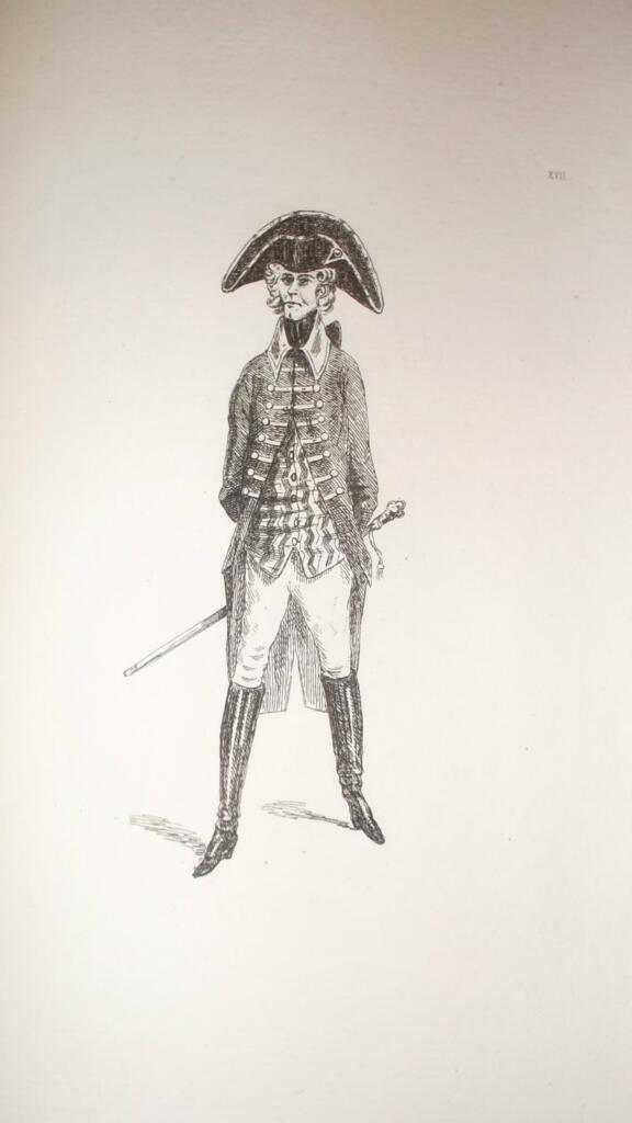 18th Century Costumes - Etching Plates Portfolio