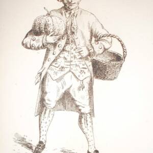 Costumes du XVIII e siècle tirés des près saint Gervais 1874 * 20 eaux fortes