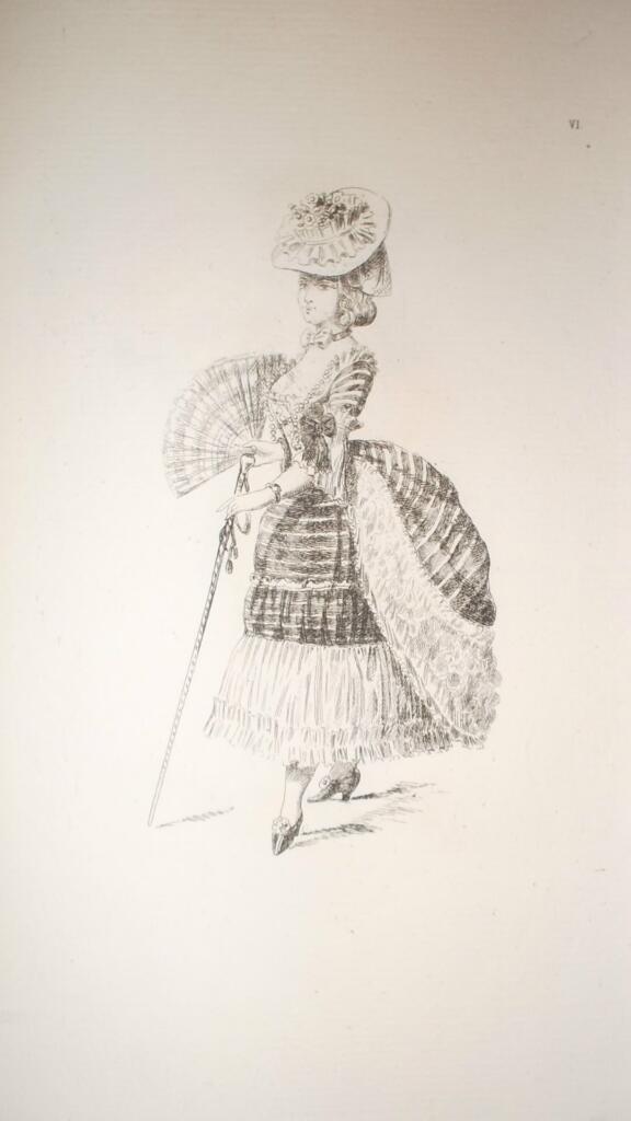 18th Century Costumes - Etching Plates Portfolio