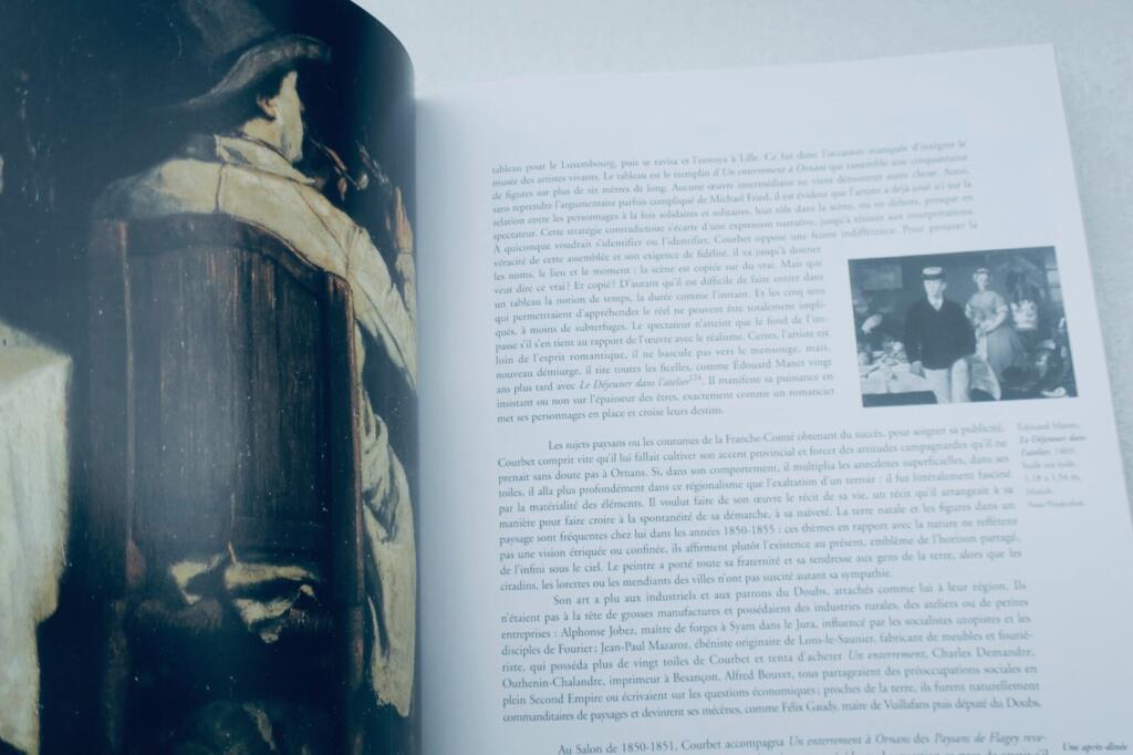 Monograph on the painter Gustave Courbet