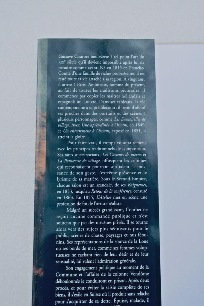 Monograph on the painter Gustave Courbet