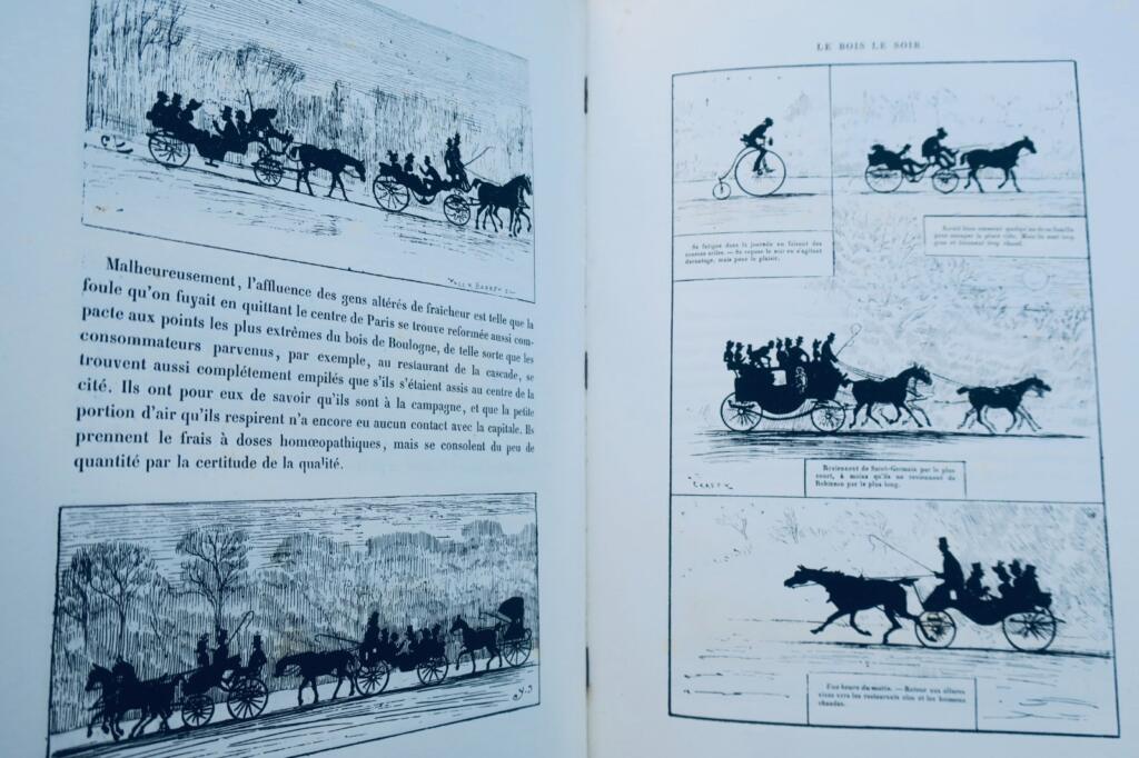Erkundung von Paris zu Pferd