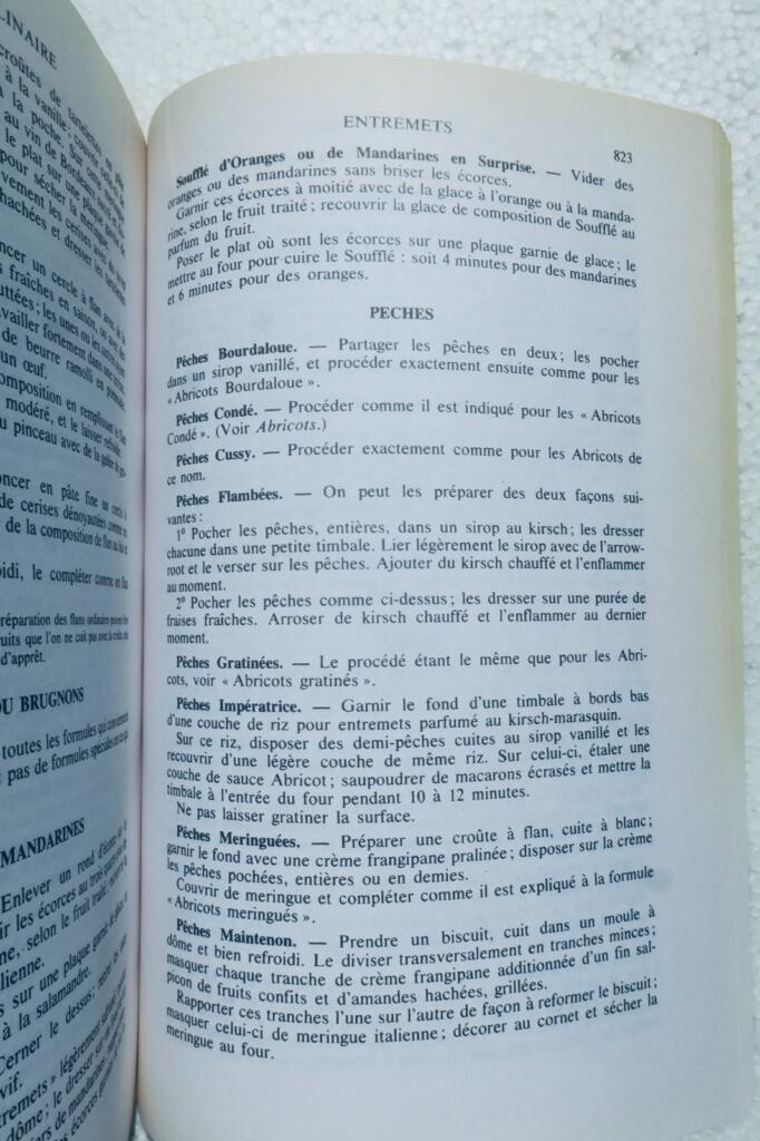 cuisine Auguste Escoffier Le guide culinaire : Aide-mémoire de cuisine pratique