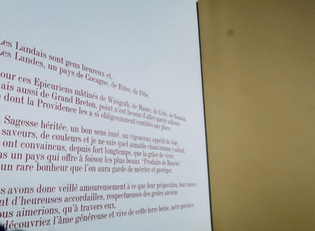 Guerards Menükunst von 1994