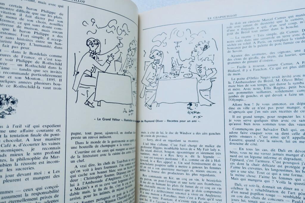 1968年冬の料理ガイドとレシピ集