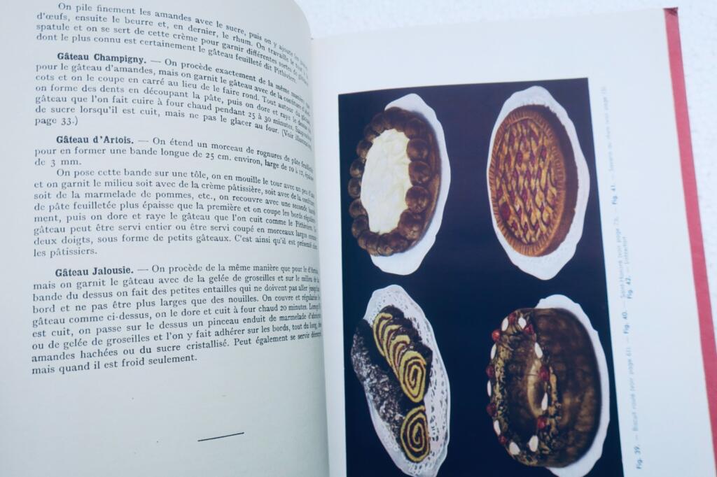 cuisine PELLAPRAT Les desserts. Recueil de patisserie et entremets simples 1946