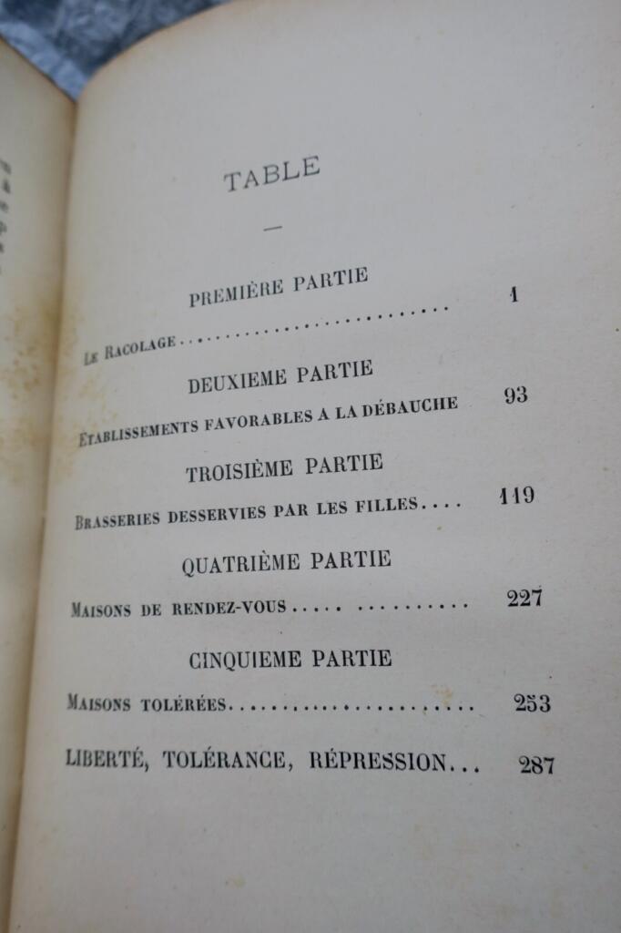 Exposé on Parisian Police Activities