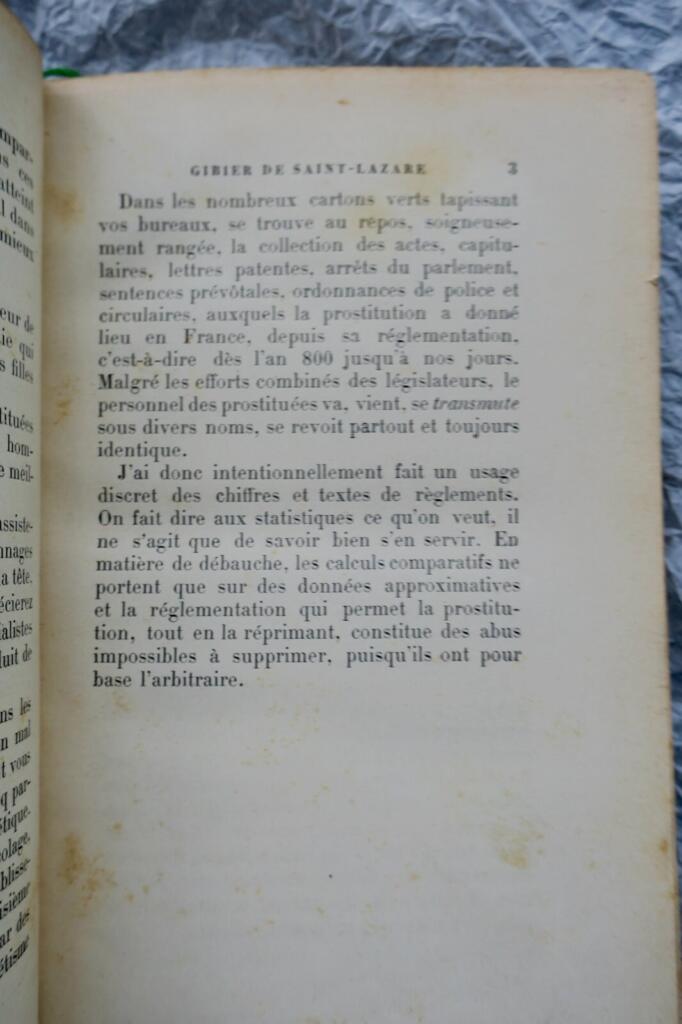 Exposé on Parisian Police Activities