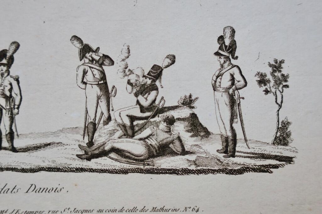 Dänischer Soldat Porträt