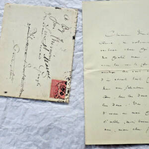 DANIEL HALEVY belle lettre autographe manuscrite