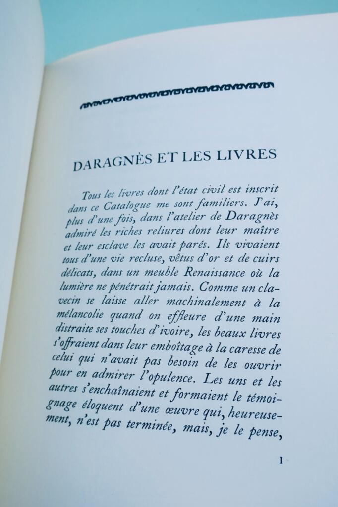 Illustrated Books Catalog by Daragnès