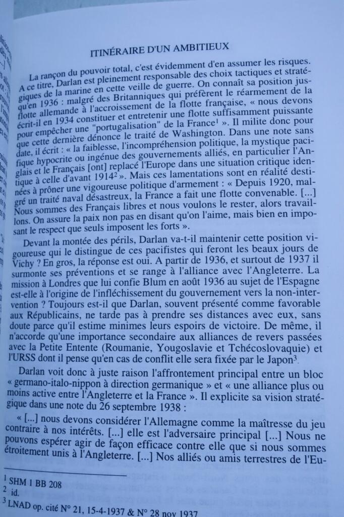 Darlan: Die verlorene Ambition