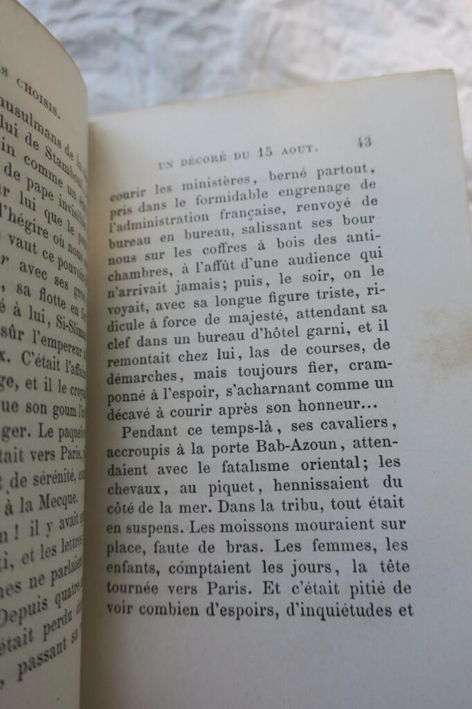 Daudet, Alphonse. Contes Choisis, 1880 mini