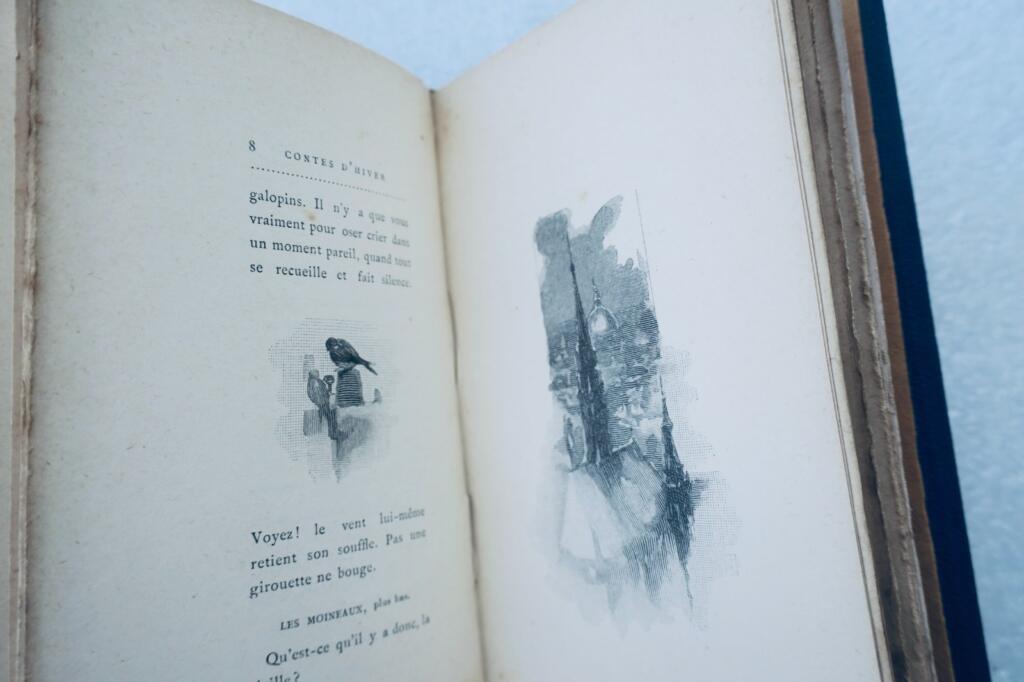 DAUDET Alphonse CONTES D&rsquo;HIVER. La Fête des Toits – Nuit de Noël