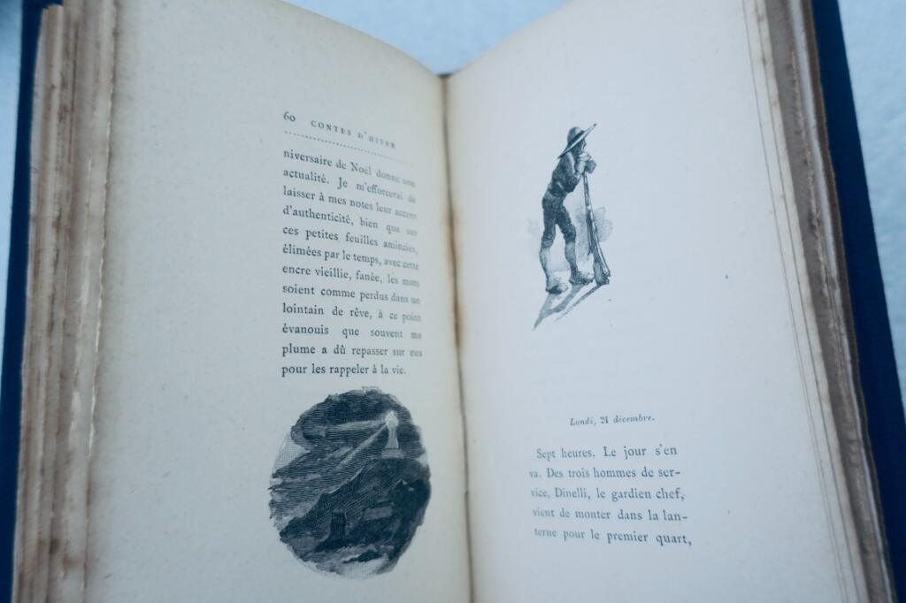 DAUDET Alphonse CONTES D&rsquo;HIVER. La Fête des Toits – Nuit de Noël