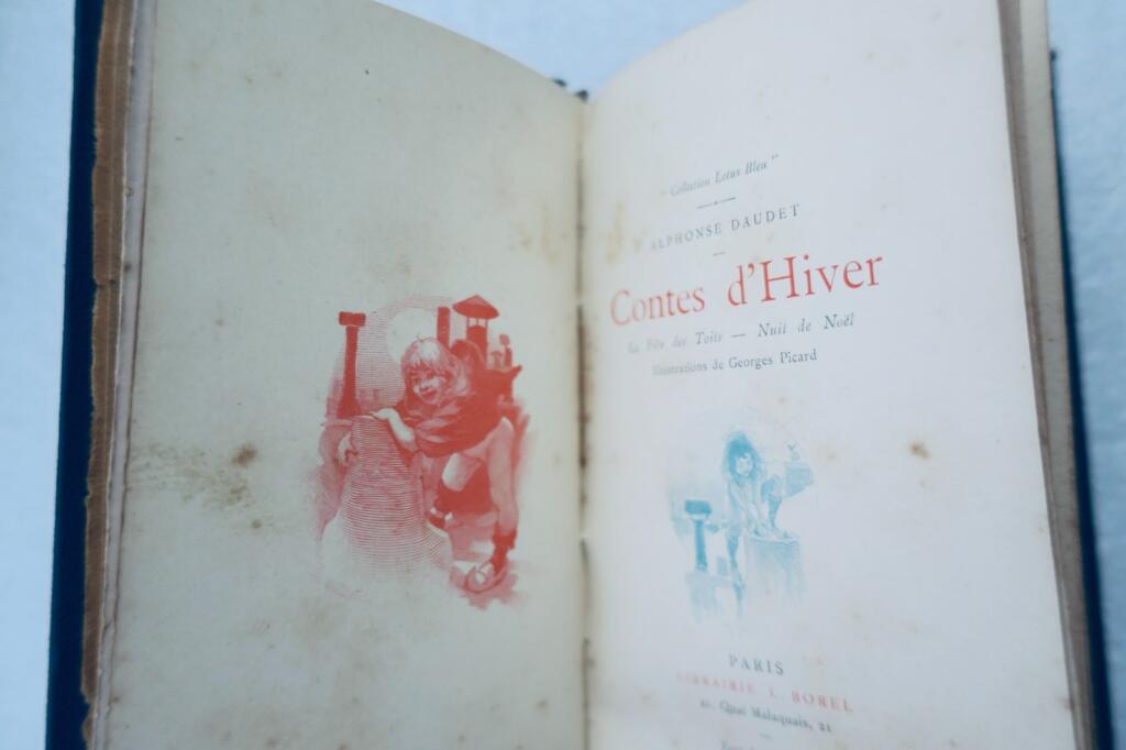 DAUDET Alphonse CONTES D&rsquo;HIVER. La Fête des Toits – Nuit de Noël