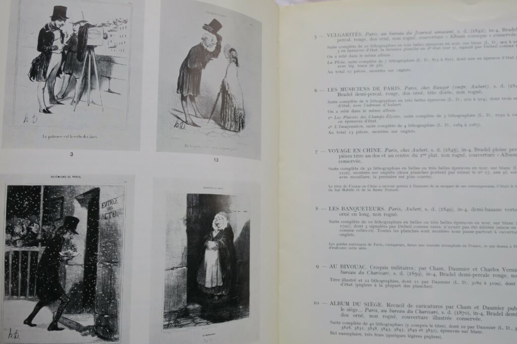 Daumier Auction Catalog 1966 - Hôtel Drouot