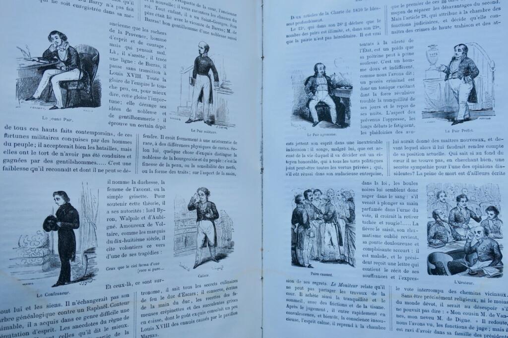 Daumier Gavarni…Les français peints par eux-mêmes