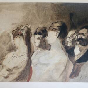 Daumier La Vie et l’art romantiques – Daumier – Peintre et lithographe