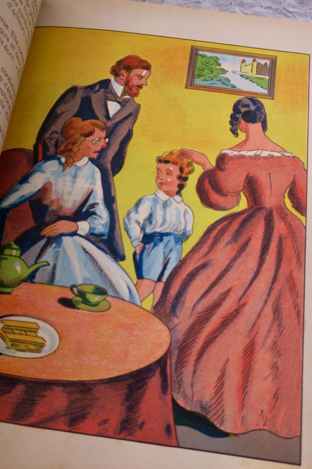 Illustrierter viktorianischer Roman