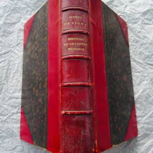 DE VIGNY Alfred Servitude et Grandeur Militaire. LIBRAIRIE DES BIBLIOPHILES