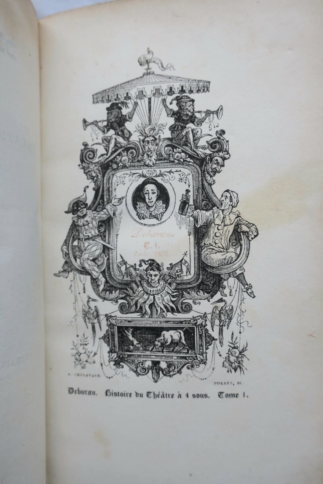 Debureau Histoire du théâtre à quatre sous, pour faire suite à l'histoire 1833 – Image 4
