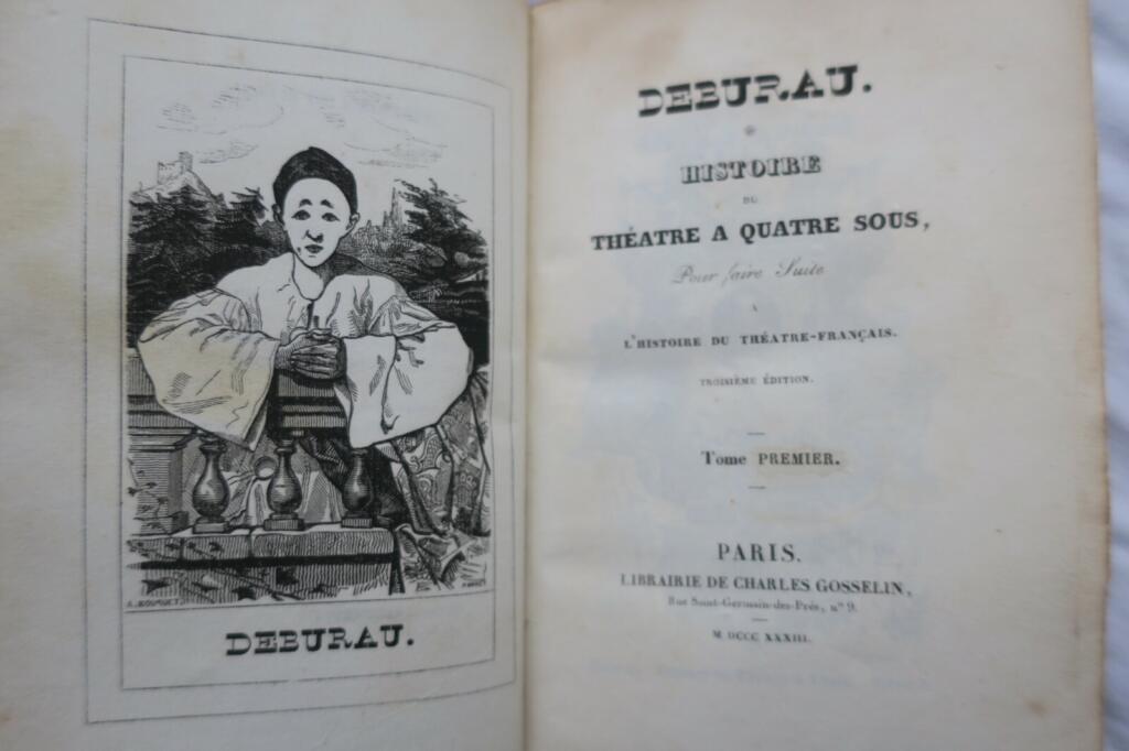 Geschichte des Viergroschen-Theaters, Paris 1833