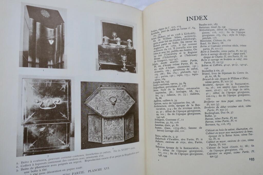 Englische Innenausstattung und Möbel 1660-1800