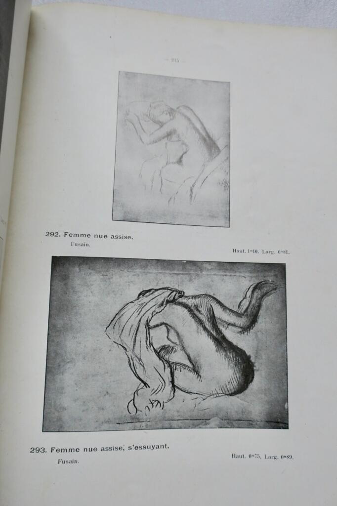 Degas Nachlassversteigerung, 1919