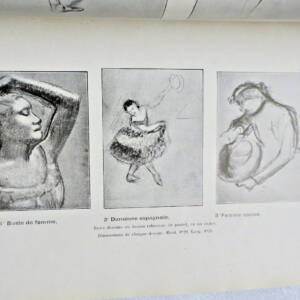 Degas, Edgar Catalogue des tableaux, pastels et dessins par Edgar Degas 1919