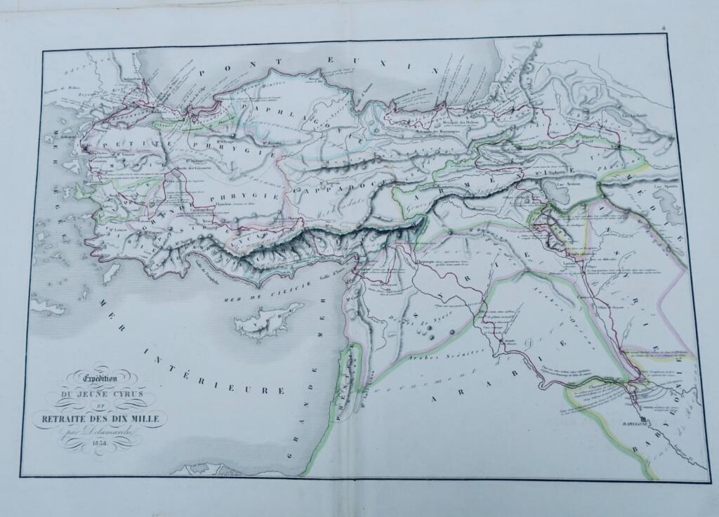 古代と現代の地理図集