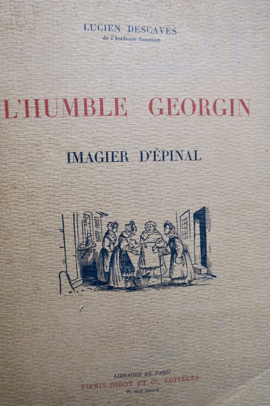 Descaves, L’Humble Georgin, Epinaler Bilderbogen