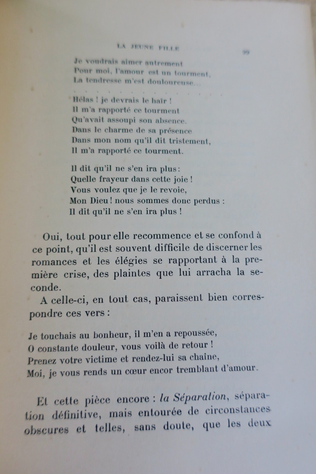DESCAVES LUCIEN LA VIE DOULOUREUSE DE MARCELINE DESBORDES-VALMORE – Image 4