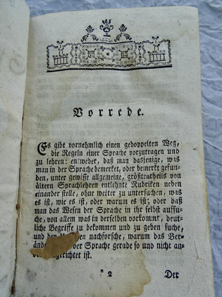 1792年的德语教学