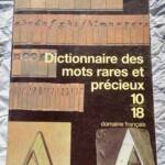 Rare and precious words dictionary