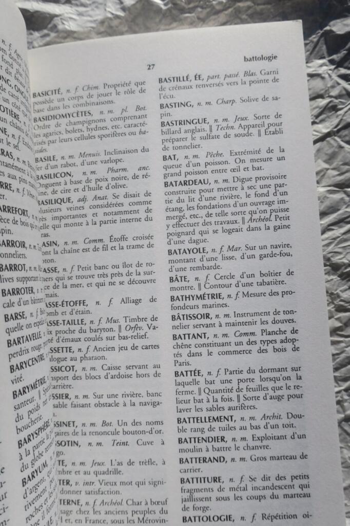 Dictionnaire des mots rares et précieux