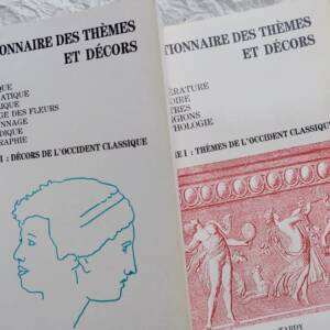 DICTIONNAIRE DES THEMES ET DECORS. 3 VOLUMES