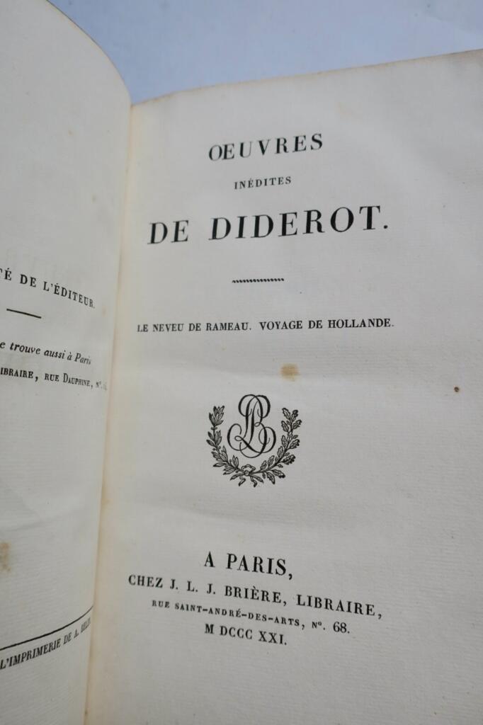 Complete Works of DIDEROT