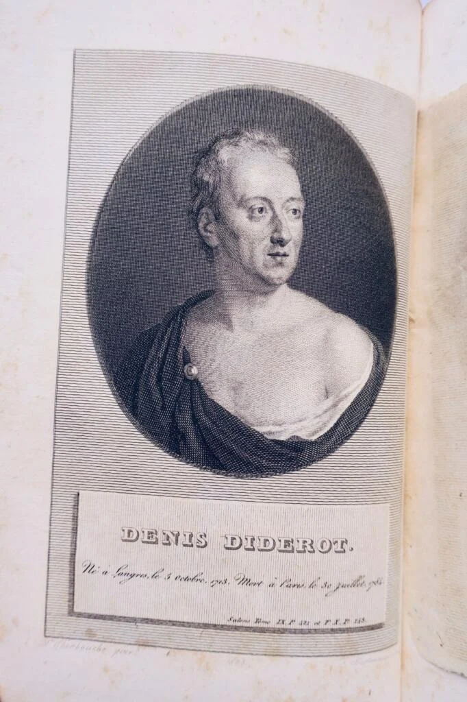 DIDEROT 1821 OEUVRES COMPLETES BRIERE