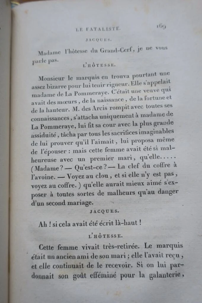 DIDEROT 1821 OEUVRES COMPLETES BRIERE
