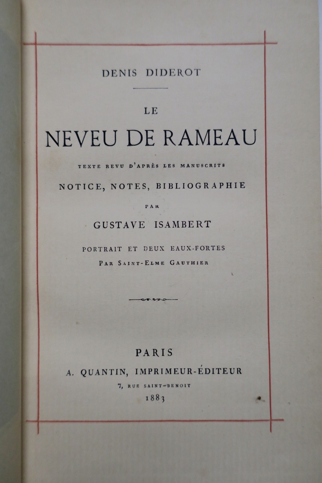 Diderot’s satirical masterpiece illustrated in 1883 – Image 4