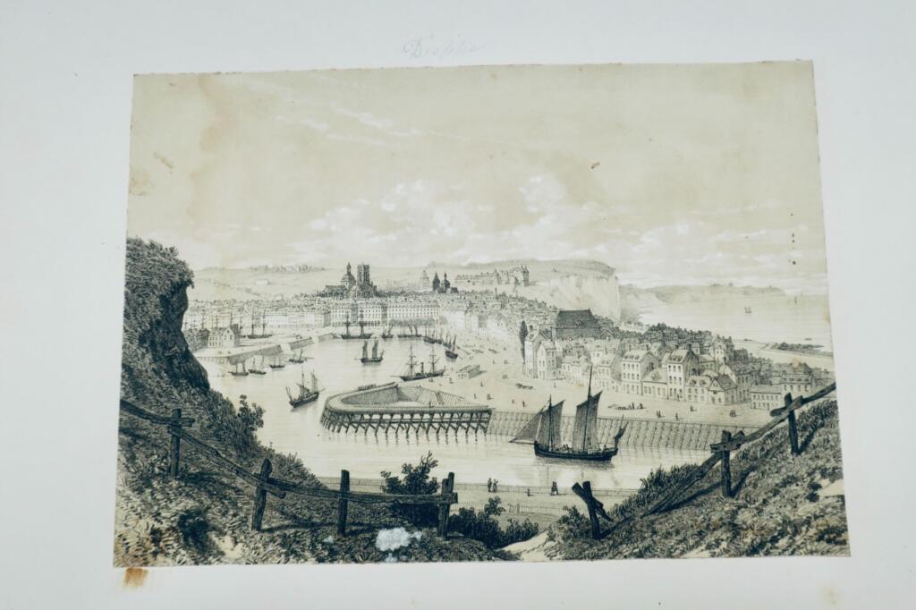 Dieppe-Lithografie Ausstellung